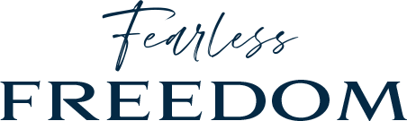 fearless freedom title blue